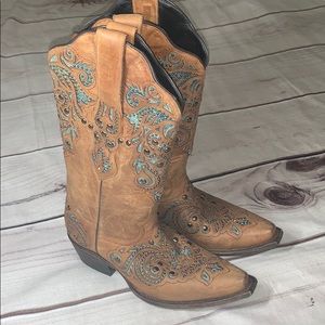 Black Star DUVAL cowboy Boots 6.5M